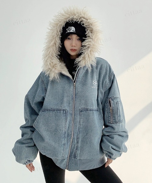 Dalfwin（ダールフィン） デニムジャケット gジャン 韓国ファッション
