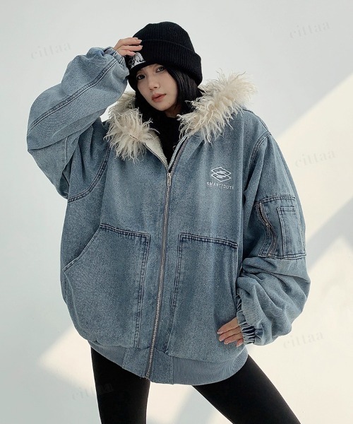 Dalfwin（ダールフィン） デニムジャケット gジャン 韓国ファッション