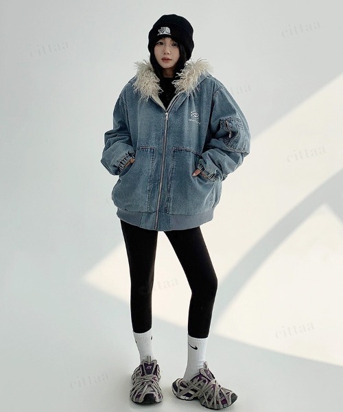 Dalfwin（ダールフィン） デニムジャケット gジャン 韓国ファッション