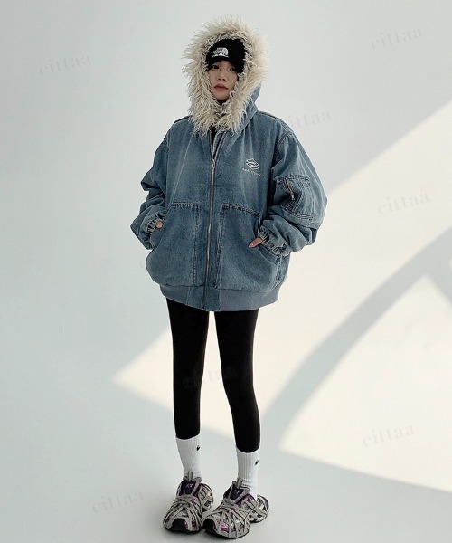 Dalfwin（ダールフィン） デニムジャケット gジャン 韓国ファッション