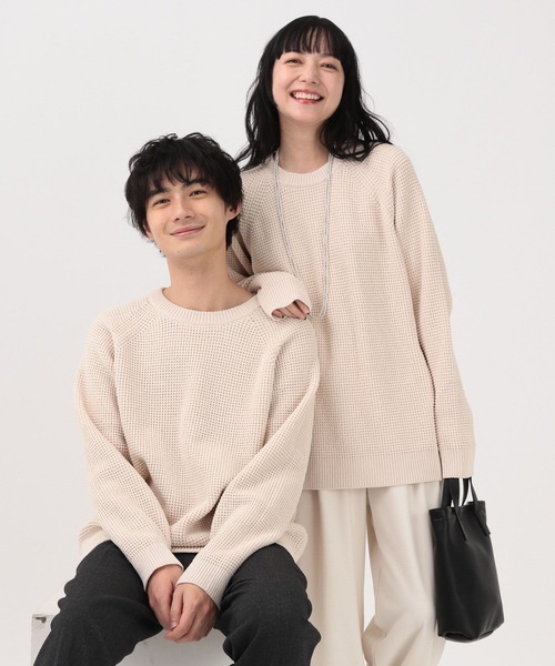 GLOBAL WORK（グローバルワーク） セーター ニット 洗えるモールニット