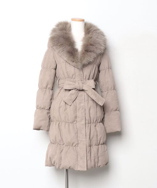 PINKY&DIANNE（ピンキー アンド ダイアン） ダウンコート 36 ブラウン