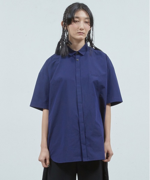 Dulcamara（ドゥルカマラ） シャツ 半袖 ショートスリーブトレンチ