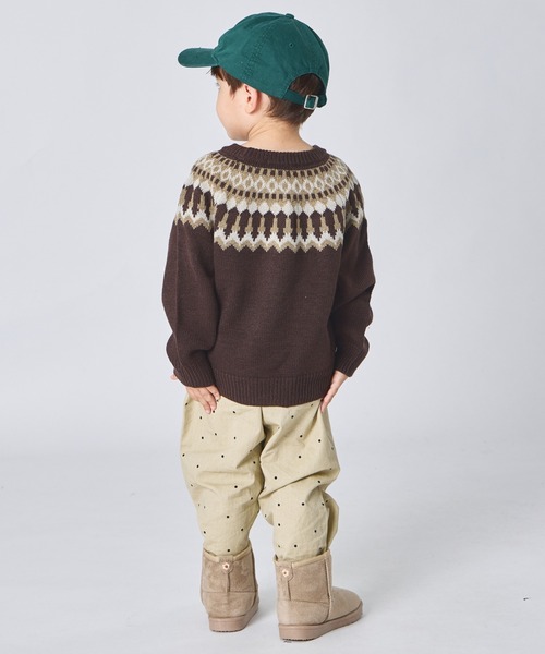 ニット セーター ユニセックス ノルディック柄 ニット キッズ 子供服 男の子 女の子 | pairmanon | 20
