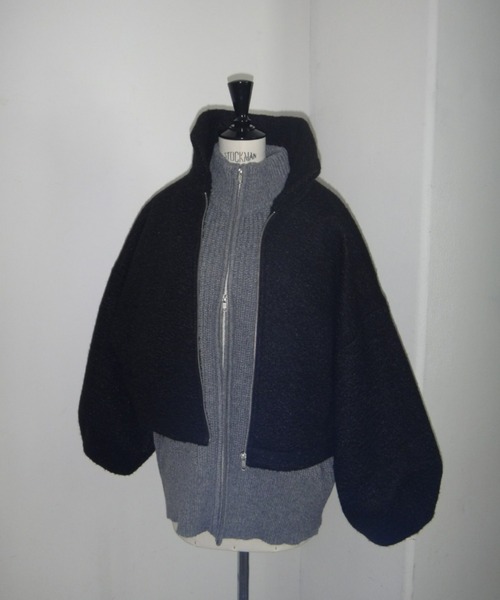 「AIC.」 ブルゾン FREE ブラック レディース_画像3