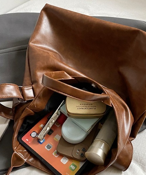 トートバッグ 2WAY レトロ 大容量トートバック ショルダーバッグ