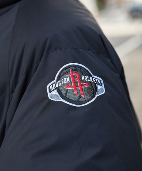 That's life ダウンジャケット ダウン NBA Team logo Puffer Jacket