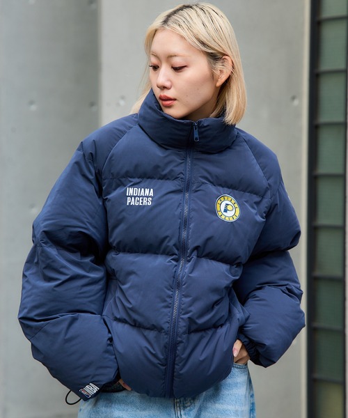 That's life ダウンジャケット ダウン NBA Team logo Puffer Jacket