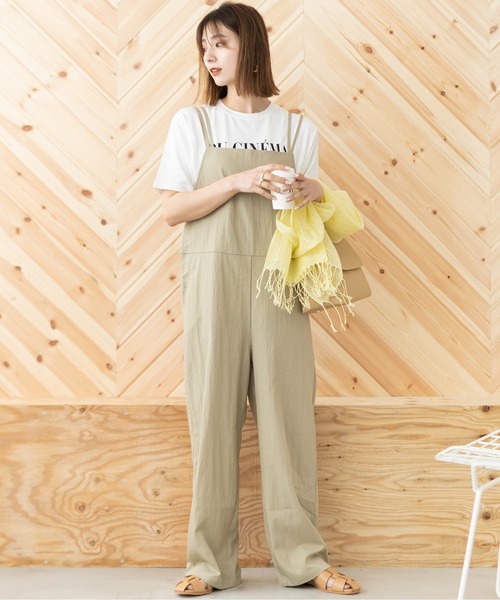 「ZAKKA-BOX」 「ABLE＆CO」半袖Tシャツ FREE グリーン レディース_画像7
