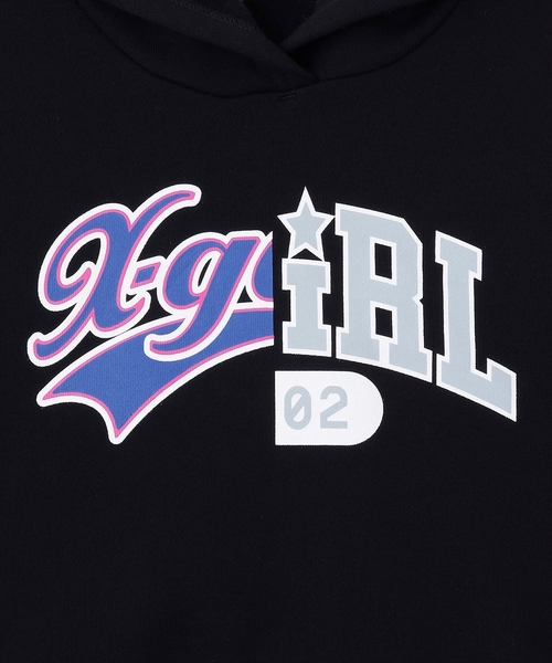 X-girl Stages（エックスガールステージス） セットアップ ロゴ裏起毛