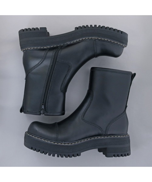 「あしながおじさん」 ブーツ 24.5cm ブラック レディース_画像2