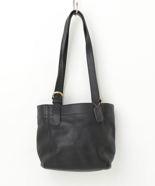 美品✨COACH コーチ レザー トートバッグ　レディース　バッグ　黒 COACH（コーチ） トートバッグ - ブラック レディース : ZOZOTOWN