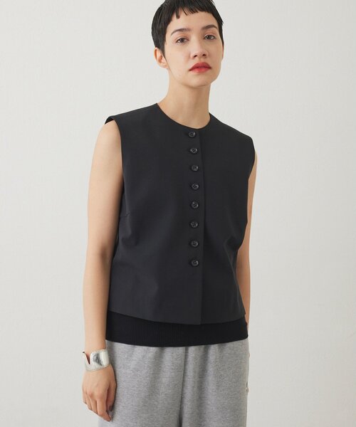 「THE PAUSE」 ベスト FREE ブラウン レディース_画像3