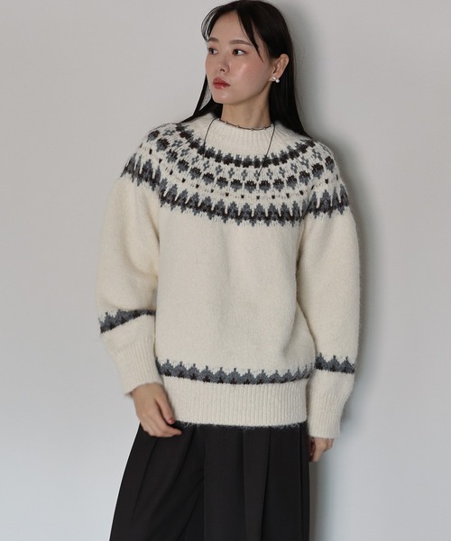 J by blue（ジェイバイブルー） ニット セーター ノルディックニット