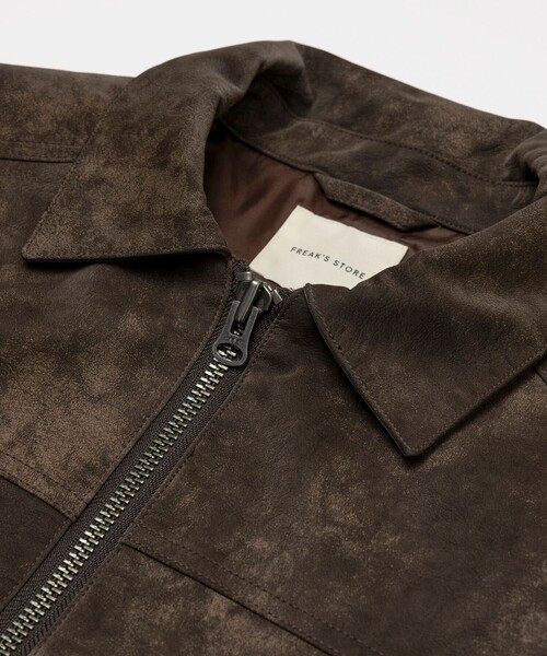 「FREAK'S STORE」 ブルゾン MEDIUM ブラウン メンズ_画像7