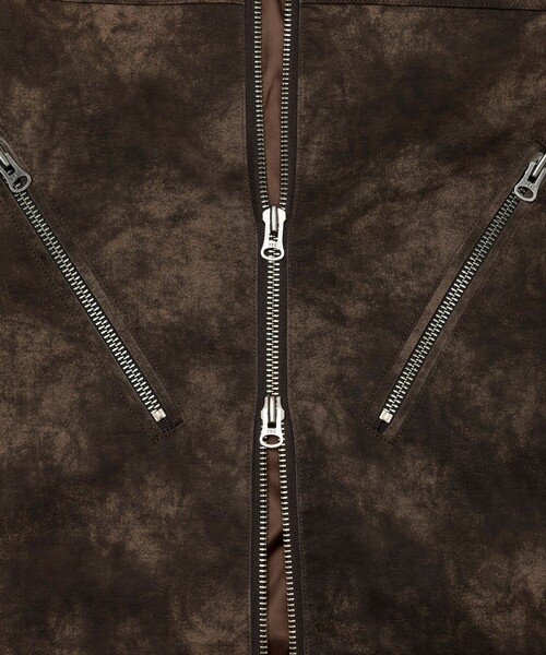 「FREAK'S STORE」 ブルゾン MEDIUM ブラウン メンズ_画像8