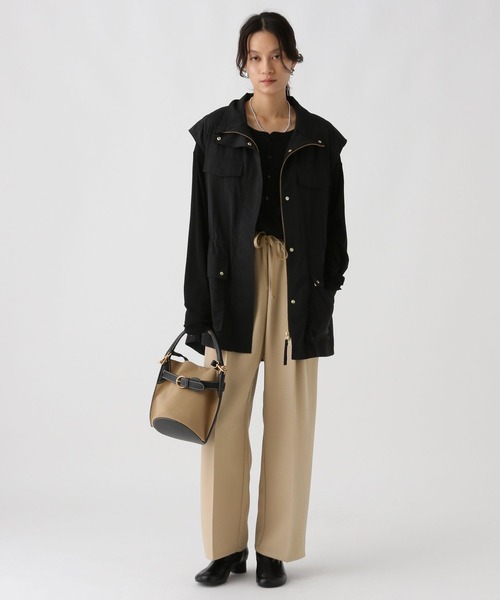 「Elura」 イージーパンツ FREE(S) グレー レディース_画像7