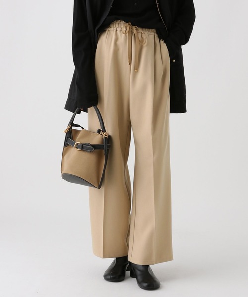 「Elura」 イージーパンツ FREE(S) グレー レディース_画像9