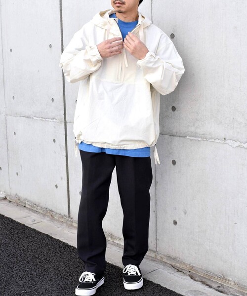 「SHIPS any」 ブルゾン LARGE オレンジ メンズ_画像6