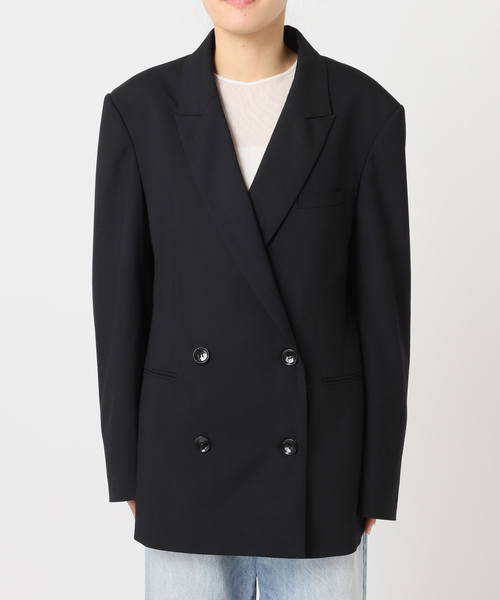 S♡ 新品 Plage mannish ジャケット ブラック 38 plage（プラージュ） ジャケット テーラードジャケット mannish