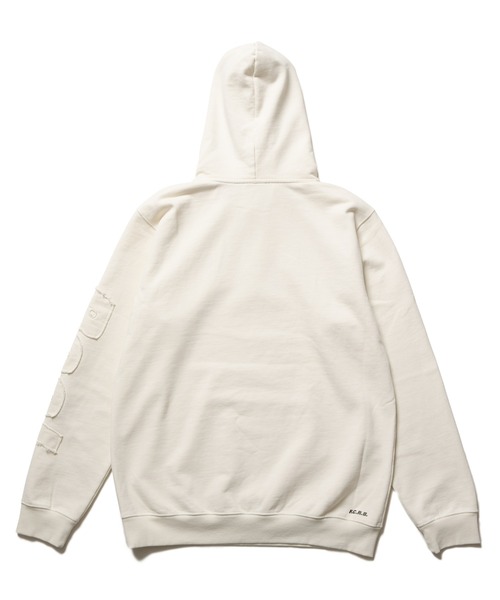 23aw FCRB ブリストル テック スウェット フーディ パーカー ベージュ TECH SWEAT PULLOVER HOODIE（パーカー）｜F.C.Real Bristol（エフシー