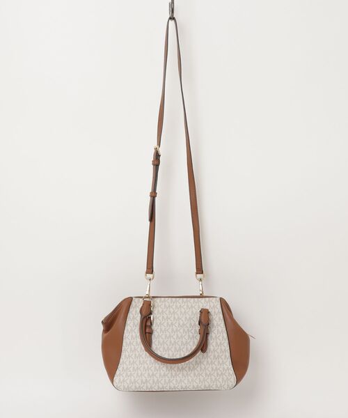 MICHAEL KORS マイケルコース 2way レザー ボストンバッグ 総柄 楽天市場】マイケルコース ミニボストン MKシグネチャー 2WAY ボストン