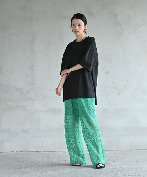 「funda mine」 半袖Tシャツ 01 ホワイト レディース_画像6