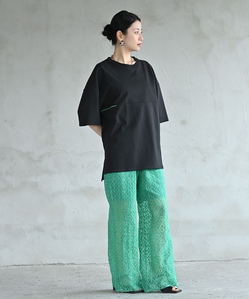 「funda mine」 半袖Tシャツ 01 ホワイト レディース_画像7