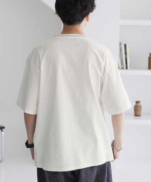 「KANGOL」 半袖Tシャツ S ライトピンク メンズ_画像7