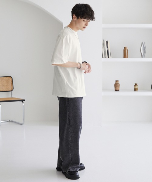 「KANGOL」 半袖Tシャツ S ライトピンク メンズ_画像9