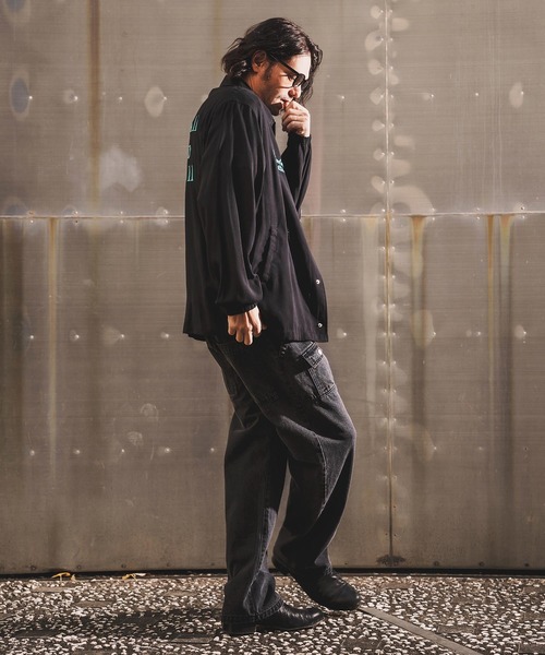 WONDER WALL MOTEL ブルゾン アウター mj11320-EMBROIDERY COATCH