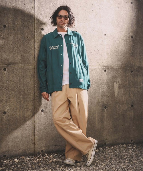 WONDER WALL MOTEL ブルゾン アウター mj11320-EMBROIDERY COATCH