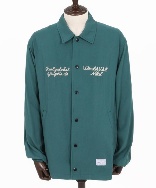 WONDER WALL MOTEL ブルゾン アウター mj11320-EMBROIDERY COATCH