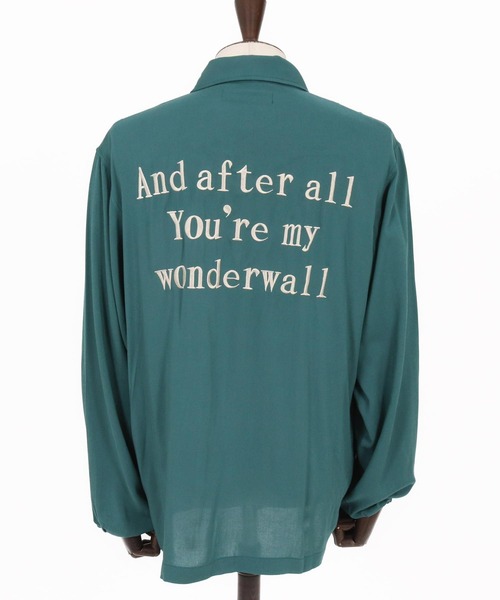 WONDER WALL MOTEL ブルゾン アウター mj11320-EMBROIDERY COATCH