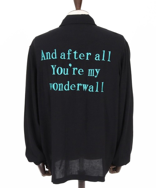 WONDER WALL MOTEL ブルゾン アウター mj11320-EMBROIDERY COATCH