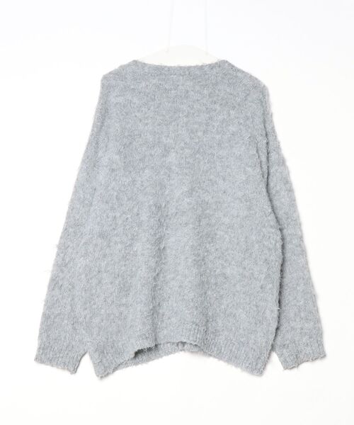 「select MOCA」 ニットカーディガン FREE グレー レディース_画像2