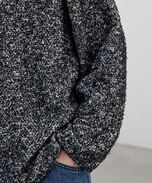 「LIDNM」 長袖ニット MEDIUM ブラック系その他 メンズ_画像5