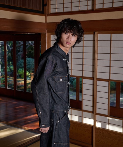 kutir（クティール） デニムジャケット gジャン メンズ レディース 