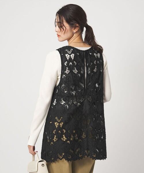 希少 美品 ワイズ ウール ノースリーブ 総柄 デザインブラウス タンクトップ 希少 美品 ワイズ ウール ノースリーブ 総柄 デザインブラウス タンク