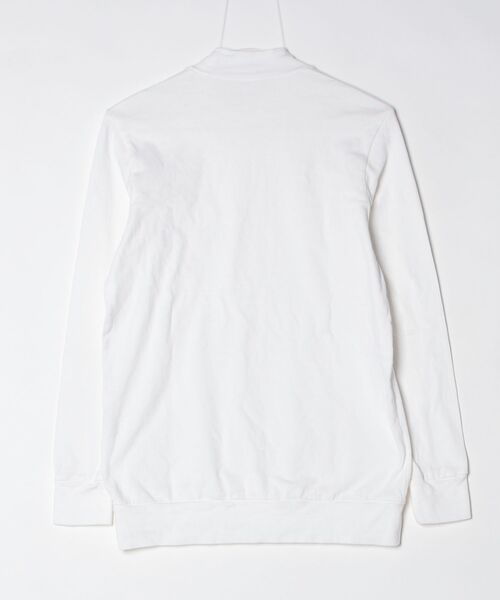 「ゴーシュ」 ワンポイント長袖カットソー 2 ホワイト レディース_画像2