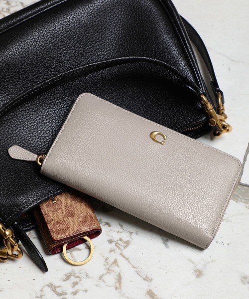 COACH（コーチ） 財布 ONE グレー系その他 レディース : ZOZOTOWN