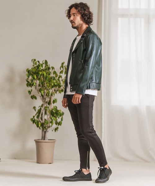 「Magine」 イージーパンツ 44 グリーン メンズ_画像5