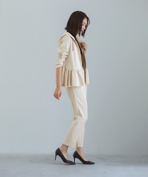 「Emilyan」 ジップアップパーカー S ブラック レディース_画像3