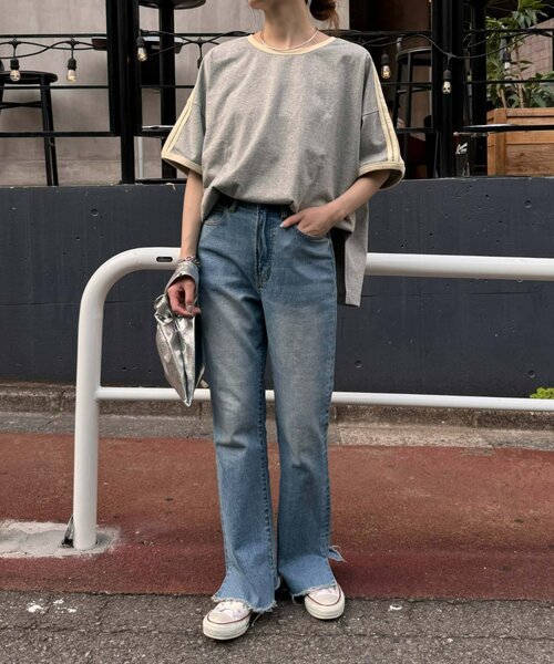 「CIAOPANIC TYPY」 半袖Tシャツ ONE SIZE オフホワイト レディース_画像5