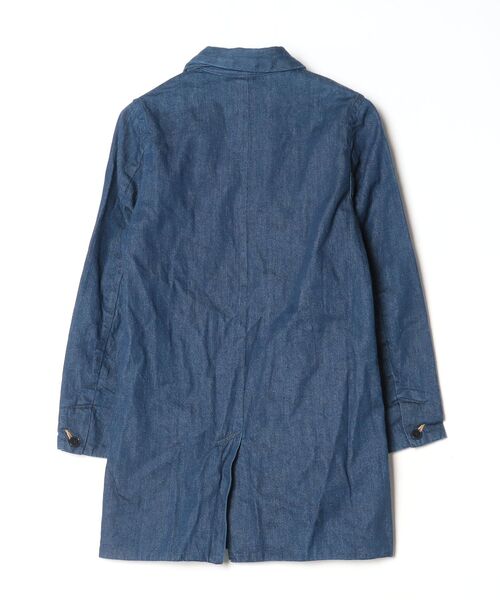 「D.M.G.」 デニムジャケット 2 ブルー レディース_画像2