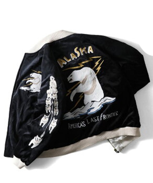 HOUSTON（ヒューストン） スカジャン ヴィンテージ加工スカジャン