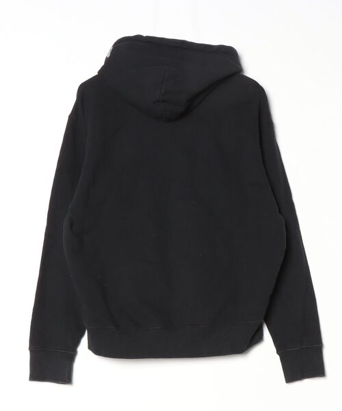 「NEW ERA」 ワンポイントプルオーバーパーカー L ブラック レディース_画像2