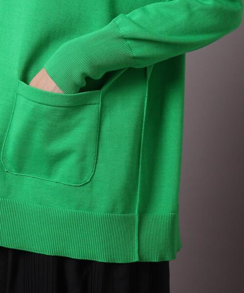 「DRESSTERIOR」 ニットカーディガン 38 ホワイト レディース_画像6