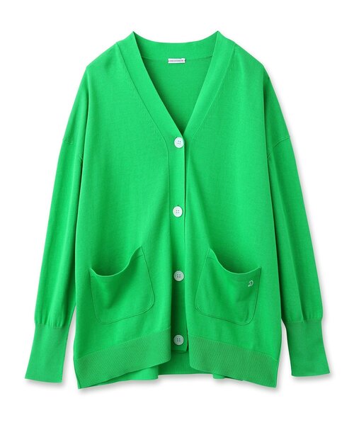 「DRESSTERIOR」 ニットカーディガン 38 ホワイト レディース_画像9