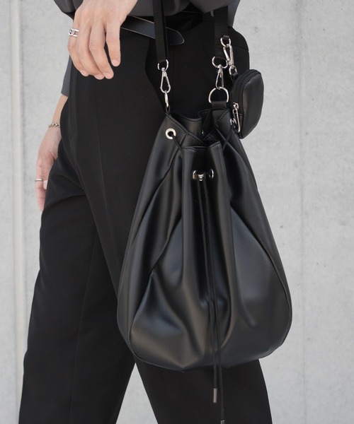 「welise」 ショルダーバッグ FREE ブラウン メンズ_画像3